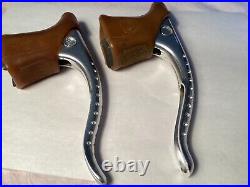 Nos campagnolo super record BRAKE LEVER SET (two differnt periods)