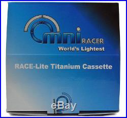 OMNI Racer WORLDS LIGHTEST Titanium 11 Cassette Fit Record, Super, Chorus 11-28