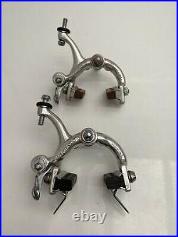Pair Of Vintage Campagnolo Super Record Brake Calipers Excellent Condition #4053