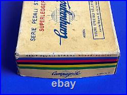 Pedals Campagnolo Super Record superleggeri New IN Box New Pedals Nib Pedals Campagnolo Super Record superleggeri New IN Box New Pedals Nib