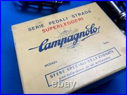Pedals Campagnolo Super Record superleggeri New IN Box Pedals Nib