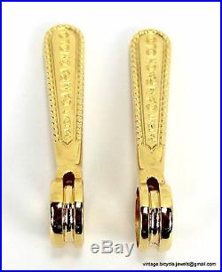 Race Bike CAMPAGNOLO SUPER RECORD Shifters Control Levers GOLD PLATED 24K