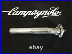 Rare Campagnolo 4051 Super Record 27mm Fluted Seatpost 2 bolt Vintage Campy