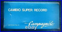 Rare Campagnolo Super Record Derailleur NIB Very UNUSUAL Chrome Bolt Mod 1 Off