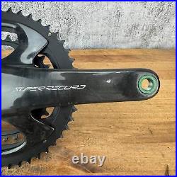 Ridden Once! Campagnolo Super Record 12 WRL 172.5mm 48/32t Carbon Crankset 625g
