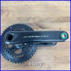 Ridden Once! Campagnolo Super Record 12 WRL 172.5mm 48/32t Carbon Crankset 625g