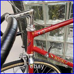 (SIZE 54cm) 1984 MAGNI FERRARI ROAD BIKE CAMPAGNOLO ICS SUPER RECORD CINELLI