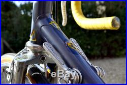 SOMEC CAMPAGNOLO SUPER RECORD FIRST GENERATION TITANIUM TRIPLE VINTAGE road bike
