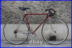Stelbel integrale cromovelato red campagnolo super record steel bike vintage Stelbel integrale cromovelato red campagnolo super record steel bike vintage