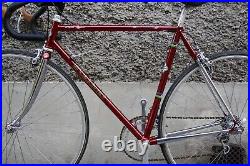 Stelbel integrale cromovelato red campagnolo super record steel bike vintage