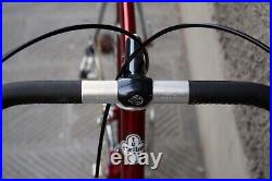 Stelbel integrale cromovelato red campagnolo super record steel bike vintage