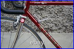 Stelbel integrale cromovelato red campagnolo super record steel bike vintage