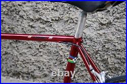 Stelbel integrale cromovelato red campagnolo super record steel bike vintage