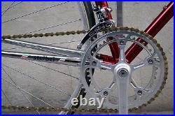 Stelbel integrale cromovelato red campagnolo super record steel bike vintage