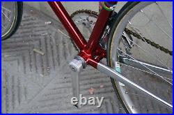 Stelbel integrale cromovelato red campagnolo super record steel bike vintage