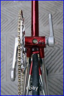 Stelbel integrale cromovelato red campagnolo super record steel bike vintage