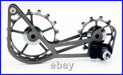 SwishTi Road Cycle Titanium Ceramic Oversized Pulley&Cage for Campagnolo/Campy