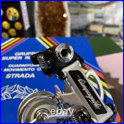 VINTAGE 1980's CAMPAGNOLO SUPER RECORD REAR DERAILLEUR NO-DATE NOS CLEAN CAMPY