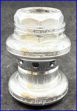 VINTAGE Campagnolo Super Record Headset 25.4 x 24F 1 Threaded Alloy EXCELLENT