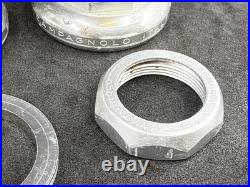 VINTAGE Campagnolo Super Record Headset 25.4 x 24F 1 Threaded Alloy EXCELLENT