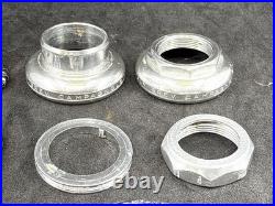 VINTAGE Campagnolo Super Record Headset 25.4 x 24F 1 Threaded Alloy EXCELLENT