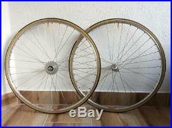 VINTAGE Campagnolo Super Record Tubular Wheelset with MAVIC SPECIALE SPORT Rims