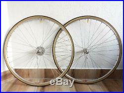 VINTAGE Campagnolo Super Record Tubular Wheelset with MAVIC SPECIALE SPORT Rims