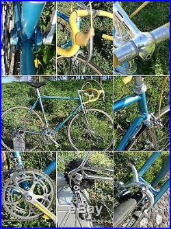 VINTAGE steel bike, EROICA, CAMPAGNOLO super record PAT 78