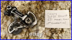 VTG Campagnolo Super Record Rear Derailleur 2nd Generation Mint Shimano Jockeys