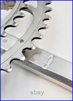 Vintage 1049/A Campagnolo Super Record Crankset 170mm 52-42