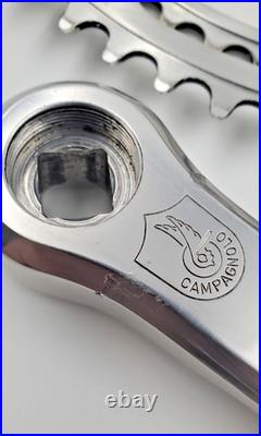 Vintage 1049/A Campagnolo Super Record Crankset 170mm 52-42