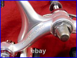 Vintage 1980's Campagnolo Script Logo Record Calipers 47 mm Reach with Allen Bolts