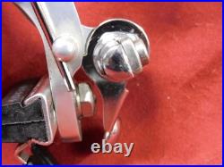 Vintage 1980's Campagnolo Script Logo Record Calipers 47 mm Reach with Allen Bolts