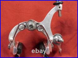 Vintage 1980's Campagnolo Script Logo Record Calipers 47 mm Reach with Allen Bolts