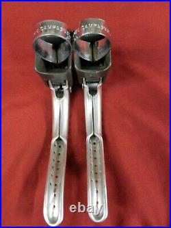 Vintage 1980's Campagnolo Super Record F & R #4062 Drilled Brake Levers