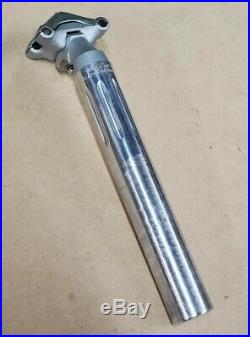 Vintage 27.2 mm Campagnolo 4051/1 Super Record Fluted Campy Seat Post Seatpost