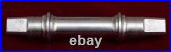 Vintage 80s Campagnolo Super Record titanium bottom bracket English 112 mm long