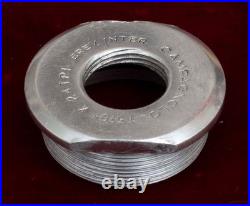 Vintage 80s Campagnolo Super Record titanium bottom bracket English 112 mm long