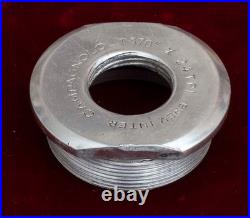 Vintage 80s Campagnolo Super Record titanium bottom bracket English 112 mm long