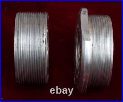 Vintage 80s Campagnolo Super Record titanium bottom bracket English 112 mm long