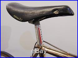 Vintage Basso Gold Plated Bike 57cm Campagnolo Super Record Cinelli 1980s