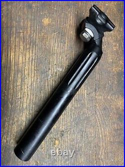 Vintage CAMPAGNOLO Super Record Noir Fluted 27.2mm x 210mm Seatpost L'eroica
