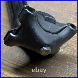 Vintage CAMPAGNOLO Super Record Noir Fluted 27.2mm x 210mm Seatpost L'eroica