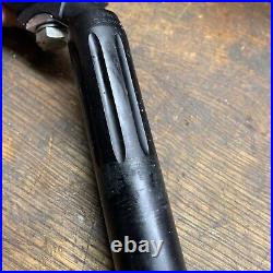 Vintage CAMPAGNOLO Super Record Noir Fluted 27.2mm x 210mm Seatpost L'eroica