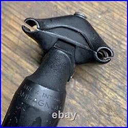 Vintage CAMPAGNOLO Super Record Noir Fluted 27.2mm x 210mm Seatpost L'eroica