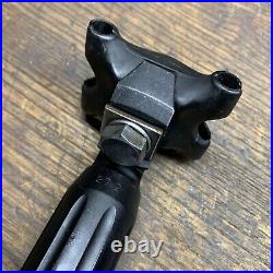 Vintage CAMPAGNOLO Super Record Noir Fluted 27.2mm x 210mm Seatpost L'eroica
