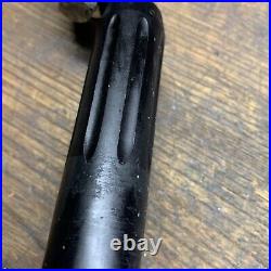 Vintage CAMPAGNOLO Super Record Noir Fluted 27.2mm x 210mm Seatpost L'eroica