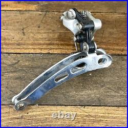 Vintage Campagnol Super Record Front Derailleur 3 Hole 28.6 mm Clamp On Bottom
