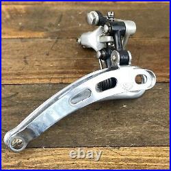 Vintage Campagnol Super Record Front Derailleur 3 Hole 28.6 mm Clamp On Bottom
