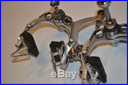 Vintage Campagnolo Brake Set Complete Pads Shoes calipers record super nuovo